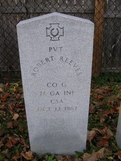 Pvt Robert Reeves