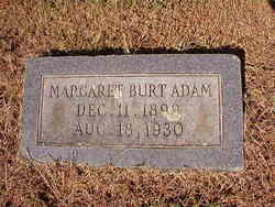  Margaret Ruth <I>Burt</I> Adam