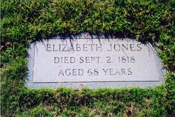  Elizabeth <I>Pettypoole</I> Jones