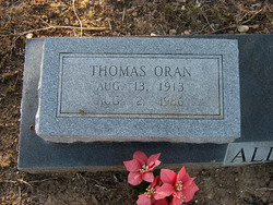  Thomas Oran Allison