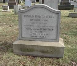  Franklin Bowditch Dexter