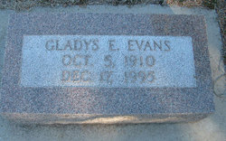  Gladys Ethel <I>Myers</I> Williams Evans