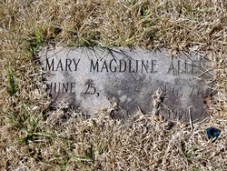  Mary Magdalene Allen
