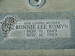  Bonnie Lee <I>Rardin</I> Romyn