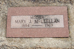  Mary Jewell <I>Baker</I> McClellan