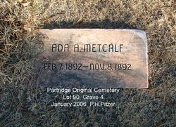  Ada A. Metcalf