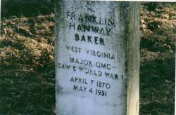 Maj Franklin Hanway Baker
