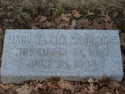 Maud <I>Warner</I> McCormick