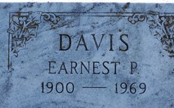  Earnest Powell Davis