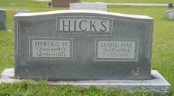 Harold Hollis Hicks (1913-1971)