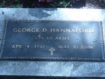 Corp George David Hannaford