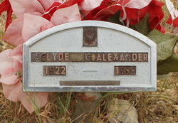  Clyde G. Alexander