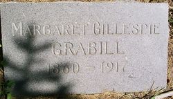  Margaret “Mary” <I>Gillespie</I> Grabill