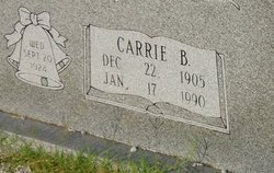  Carrie <I>Booth</I> Tillery