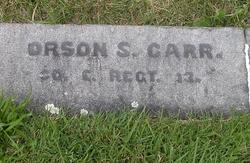 Pvt Orson S. Carr