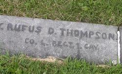 Pvt Rufus D. Thompson