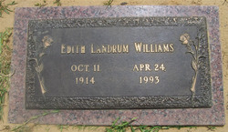 Edith Landrum Williams (1914-1993)