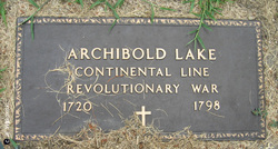  Archibold “Archibald” Lake