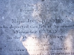 Maj John Berrien