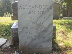 Sgt Alexander B Bishop