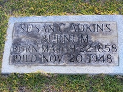 Susan C <I>Adkins</I> Burnum