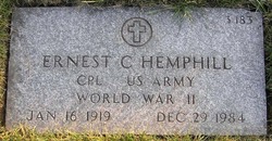 CPL Ernest C. Hemphill