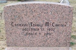 Catherine Terrell McCartney (1902-2001)