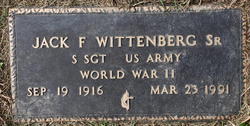  Jack F Wittenberg Sr.