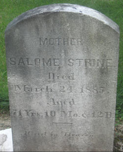  Salome <I>Miller</I> Strine