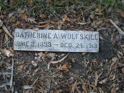 Catherine Ann Cox <I>Shriver</I> Wolfskill