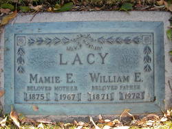  Mamie E <I>Webster</I> Lacy