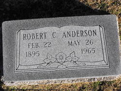 Robert C Anderson (1895-1965) - Find a Grave Memorial