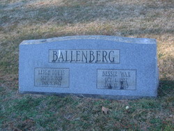  Bessie <I>Wax</I> Ballenberg