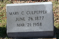 Mary Bernena Carey Culpepper (1877-1958)