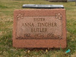  Anna Geneva <I>Tincher</I> Butler