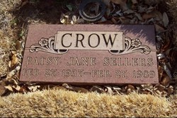  Patsy Jane <I>Sellers</I> Crow