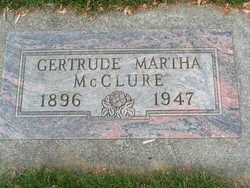 Gertrude Martha McClure