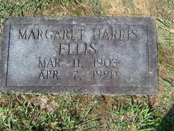  Margaret Jennie <I>Harris</I> Ellis