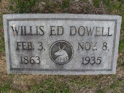  Willis Edward Dowell