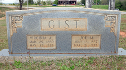  Virginia A. Gist