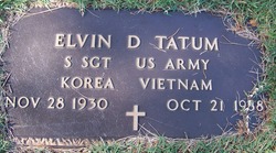 Elvin Dean Tatum (1930-1988)