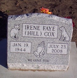  Irene Faye <I>Hill</I> Cox