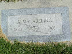  Alma Clara <I>Hoppe</I> Abeling