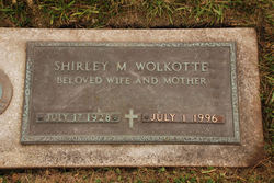  Shirley Margaret <I>Backus</I> Wolkotte