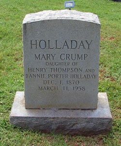 Mary Crump Holladay (1870-1958)