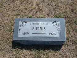 Cordelia Ann Massie Burris (1849-1926)