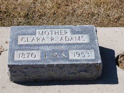  Clara Rosetta <I>Allred</I> Adams