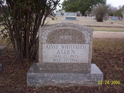  Annie Alvis “Dade” <I>Whitfield</I> Allen