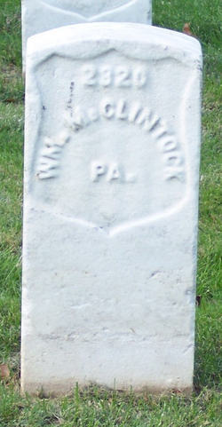 Pvt William McClintock