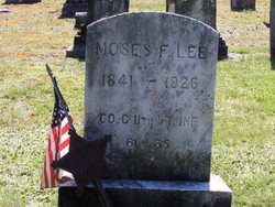  Moses F Lee